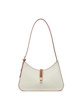 Small Shoulder Bag Vegan Leather Crossbody Purse with Removable Strap Flap